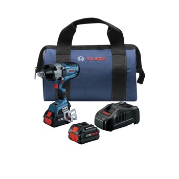 Factory Reconditioned Bosch 18V PROFACTOR Brushless Lithium-Ion Connected-Ready 3/4 in. Cordless High Torque Impact Wrench Kit with Friction Ring and Thru-Hole (8 Ah)