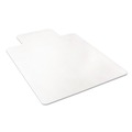 Deflecto CM11112 Economat Occasional Use Chair Mat For Low Pile, 36 X 48 W/lip, Clear image number 2