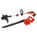 Outdoor Power Combo Kits | Black & Decker LCC140 40V MAX Lithium-Ion Cordless String Trimmer and Sweeper Kit (2 Ah) image number 2