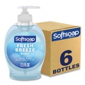 Hand Soaps | Softsoap US04964A 7.5 oz. Softsoap Liquid Hand Soap Pumps - Fresh Breeze Scent (6/Carton) image number 0