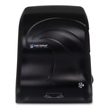 Paper Towel Holders | San Jamar T7490TBK 12.38 in. x 9.5 in. x 14.63 in. Simplicity Mechanical Roll Dispenser - Black Pearl image number 0