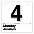  | AT-A-GLANCE K1-50 12-Month: Jan 2026 to Dec 2026 6 in. x 6 in. Today Is Daily Wall Calendar Refill - White Sheets image number 0