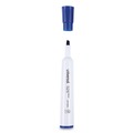 Office Jansan | Universal UNV43653 Broad Chisel Tip Dry Erase Marker - Blue (1 Dozen) image number 2