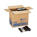 Labor Day Sale! Save $30 off $199! | Dixie DUSST5 SmartStock Tri-Tower Mediumweight Polystyrene Dispensing Spoon - Black (960/Carton) image number 0