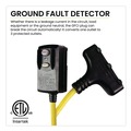 Office Electronics & Batteries | GoGreen Power GG-12402 Portable Tri-Tap with GFCI, 3 Outlets, 2 ft Cord, Yellow image number 2