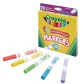 Markers | Crayola 58-7725 Broad Bullet Tip Non-Washable Marker - Assorted Tropical Colors image number 4