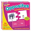 Cleaning & Janitorial Supplies | TREND T36004 Fun to Know Ages 3 and Up Opposites and Position Words Matching Game Puzzles image number 0