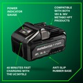 Office Electronics & Batteries | Metabo HPT 381991M 36V/18V MultiVolt 4 Ah/8 Ah T-PWR  Lithium-Ion Battery image number 2