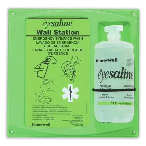 Safety Equipment | Honeywell 32-000461-0000 32 oz. Fendall Single Eye Wash Station (8/Carton) image number 0