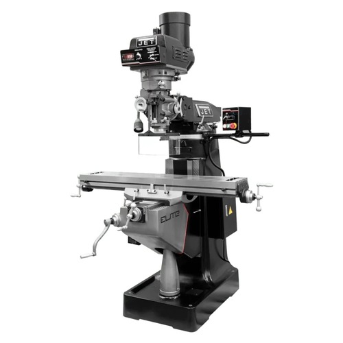 Milling Machines | JET 894325 EVS-949 Mill with 3-Axis ACU-RITE 203 (Knee) Digital Readout and X-Axis JET Powerfeed and USA Made Air Draw Bar image number 0