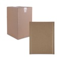 Office Jansan | Universal UNV62425 6 in. x 10 in. Barrier Bubble Air Cell Cushion Self-Adhesive Closure #0 Natural Self-Seal Cushioned Mailer - Kraft (200/Carton) image number 1
