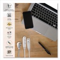 Office Electronics & Batteries | GoGreen Power GG-19608 8 ft. 13 Amps 3-Outlet Indoor Extension Cord - White image number 5
