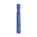 Office Jansan | Universal UNV07053 Broad Chisel Tip Permanent Marker - Blue (1 Dozen) image number 1