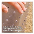 Labor Day Sale! Save $30 off $199! | ES Robbins 124054 36 in. x 48 in. Rectangular with Lip EverLife Intensive Use Chair Mat for High Pile Carpet - Clear image number 1