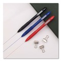 Pens | Zebra 20620 Z-Grip Medium 1 mm Recycled Retractable Ballpoint Pen - Blue Ink/Blue Barrel (1-Dozen) image number 4
