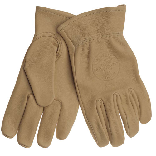 Work Gloves | Klein Tools 40023 Cowhide Work Gloves - X-Large image number 0