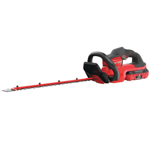 Hedge Trimmers | Factory Reconditioned Craftsman CMCHTS860E1R 60V Dual Action Lithium-Ion 24 in. Cordless Hedge Trimmer Kit (2.5 Ah) image number 0