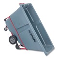 Cleaning Carts | Rubbermaid Commercial 2192462 1 cu yd BRUTE DURATILT Frame Tilt Truck Standard Duty 1200 lb Capacity Gray image number 3