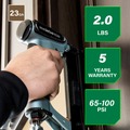 Metabo HPT Clearance | Metabo HPT NP35AM 23-Gauge 1-3/8 in. Micro Pin Nailer image number 2