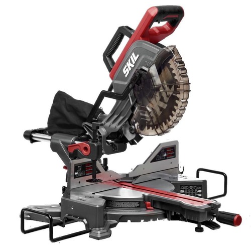 Miter Saws | Skil MS6305-00 120V 15 Amp 10 In. Dual Bevel Corded Sliding Miter Saw image number 0