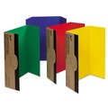  | Pacon P37564 48 in. x 36 in. Spotlight Corrugated Presentation Display Boards - Blue/Green/Red/Yellow (4/Carton) image number 0
