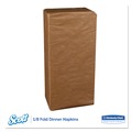 Cleaning & Janitorial Supplies | Scott 98200 17 in. x 14.63 in. 1/8-Fold 2-Ply Dinner Napkins - White (10/Carton) image number 4