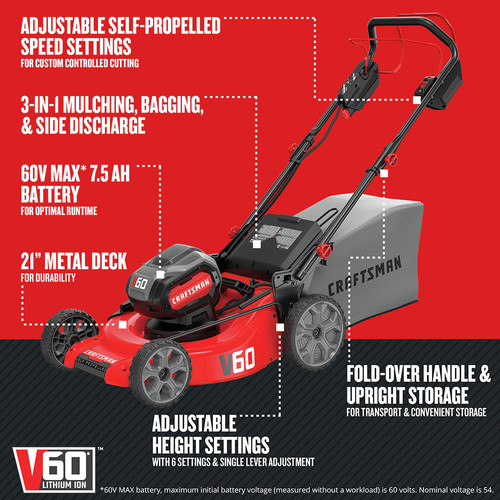 Craftsman 7.5 lawn mower clearance