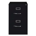  | Alera 25475 18 in. x 25 in. x 28.38 in. Economy Vertical File with 2 Legal Size File Drawers - Black image number 3
