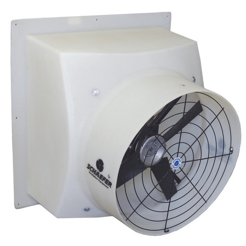 Jobsite Fans | Schaefer F5 PFM204P12 20 in. 4-Blade Direct Drive Polyethylene Exhaust Fan image number 0