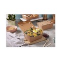 Labor Day Sale! Save $30 off $199! | Pactiv Corp. NOB08KECTE EarthChoice OneBox 4.5 x 4.5 x 3.25 Tamper Evident Paper Box - Kraft (200/Carton) image number 2