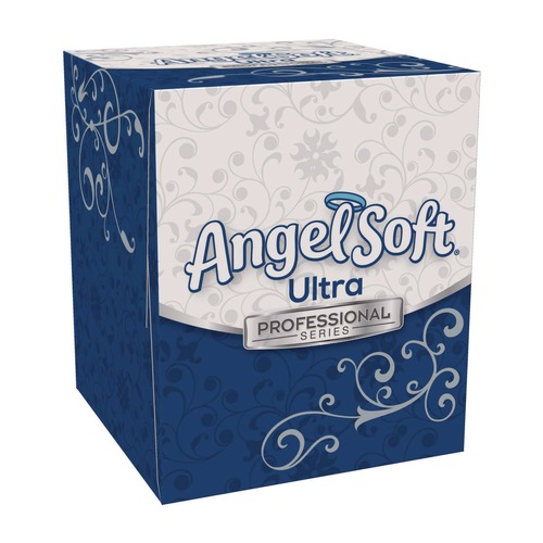 Office Jansan | Angel Soft 49470 2-Ply ps Ultra Facial Tissue - White (36 Boxes/Carton) image number 0