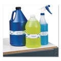 Office Jansan | Avery 22845 9.75 in. x 1.25 in. Water-Resistant Wraparound Labels with Sure Feed - White (40/Pack) image number 7