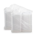 Food Trays, Containers, and Lids | Dart C95PST1 ClearSeal 9.3 in. x 8.8 in. x 3 in. Hinged-Lid Plastic Containers - Clear (200/Carton) image number 1