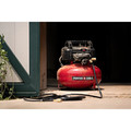 Compressor Combo Kits | Porter-Cable C2002-US58 0.8 HP 6 Gallon Oil-Free Pancake Air Compressor and 22 Gauge 3/8 in. Upholstery Stapler Bundle image number 10