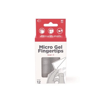 LEE Size 11 Micro-Gel Fingertips - Small Clear (12/Pack)