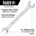 Open End Wrenches | Klein Tools 68461 3/8 in. and 7/16 in. Open-End Wrench image number 1