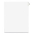 Customer Appreciation Sale - Save up to $60 off | Avery 11911 Avery-Style Legal Exhibit Side Tab Divider, Title: 1, Letter - White (25/Pack) image number 1