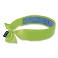 Cooling Gear | Ergodyne 12566 Chill-Its 6700CT One Size Fits Most Cooling Bandana PVA Tie Headband - Lime image number 0