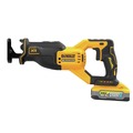 Reciprocating Saws | Dewalt DCS382H1 20V XR MAX Brushless Lithium-Ion Cordless Reciprocating Saw Kit (5 Ah) image number 3