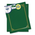 Office & Office Supplies | Geographics 47399 12.5 in. x 9.75 in. Certificate/Document Cover - Green (6/Pack) image number 0