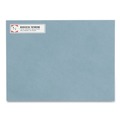 Office Jansan | Avery 08167 0.5 in. x 1.75 in. Easy Peel Address Labels with Sure Feed Technology for Inkjet Printers - White (80/Sheet, 25 Sheets/Pack) image number 2