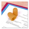 Office Jansan | Swingline S7054014C Rubber Finger Tips - 14 (X-Large), Amber (1 Dozen) image number 4