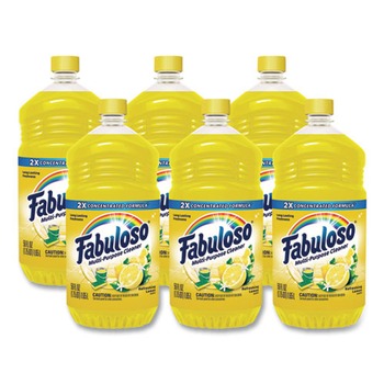 Fabuloso 56 oz. Bottle Multi-Use Cleaner - Refreshing Lemon Scent (6/Carton)