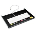  | Innovera IVR53010 21.38 in. x 12.88 in. Standard Underdesk Keyboard Drawer - Black image number 1