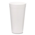 Food Service | WinCup 221976 20 oz Foam Drink Cups - White (500/Carton) image number 0