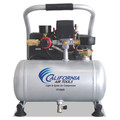 Portable Air Compressors | California Air Tools CAT-1P1060S 0.6 HP 1 Gallon Light and Quiet Steel Tank Hand Carry Air Compressor image number 0