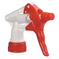 Office Jansan | Boardwalk 511265 9.25 in. Tube Trigger Sprayer 250 for 32 oz. Bottles - Red/White (24/Carton) image number 2