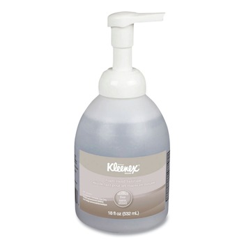 Kleenex 18 oz. Pump Bottle Fragrance-Free Alcohol-Free Foam Hand Sanitizer