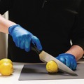 Disposable Gloves | Ammex IVBPF46100 3 mil Industrial Powder-Free Vinyl Gloves - Large, Blue (1000/Carton) image number 4