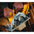 Circular Saws | Dewalt DC390-2 18V XRP Cordless 6-1/2 in. Circular Saw with 2 Batteries image number 4